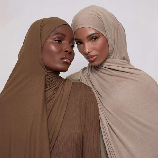 Malaysia Pure Color Modal Curling Mercerized Cotton Scarf - Sophinity