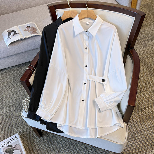 Early Spring Plump Girls Plus Size Tencel Jacket Women - Sophinity