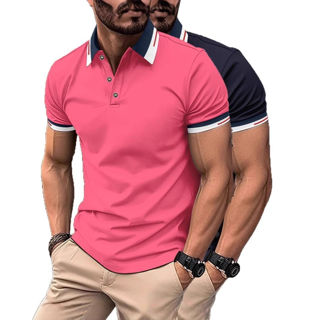 Button Men's Casual Polo Shirt - Sophinity