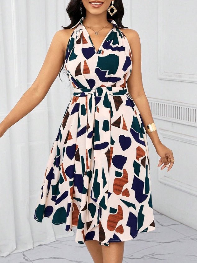 Casual Women's Dress For Summer Vacation - Sophinity