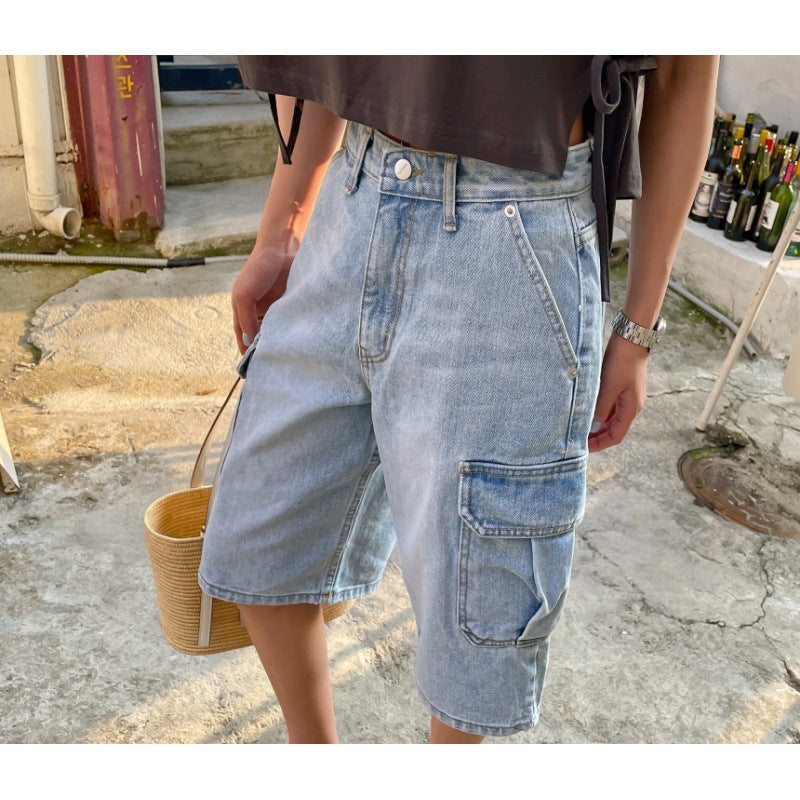 Cool And Chic Casual Denim Overalls - Sophinity