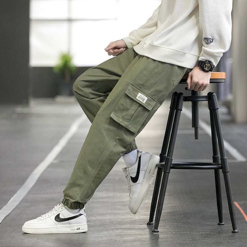 Cargo Pants Men Streetwear Joggers Casual Sweatpants Techwear Army Trousers - Sophinity