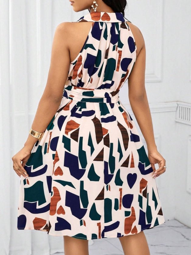 Casual Women's Dress For Summer Vacation - Sophinity