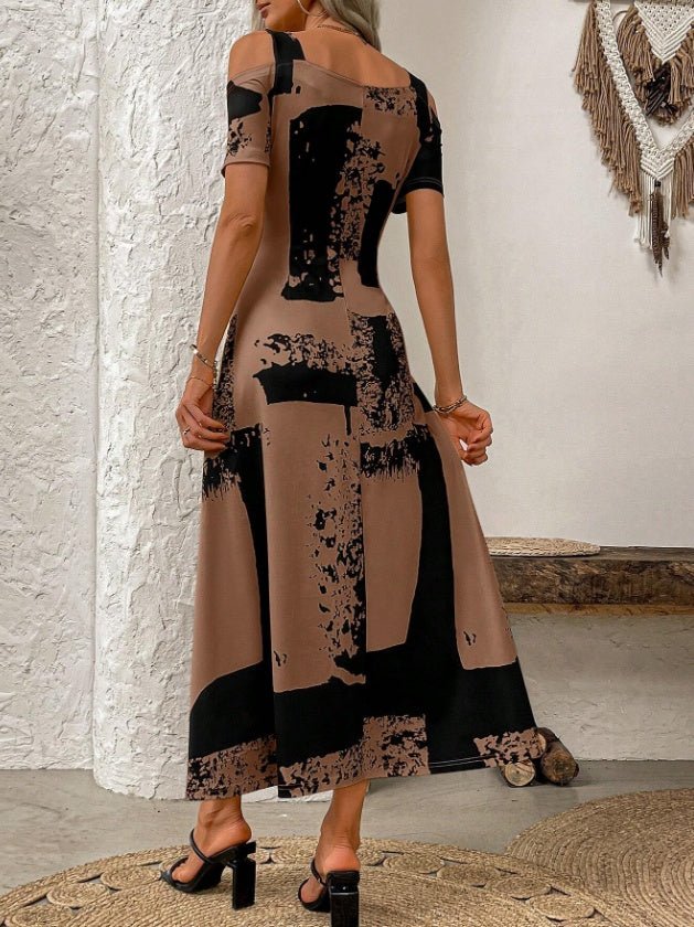 Summer Fashion Casual Short Sleeve Dress For Women - Sophinity