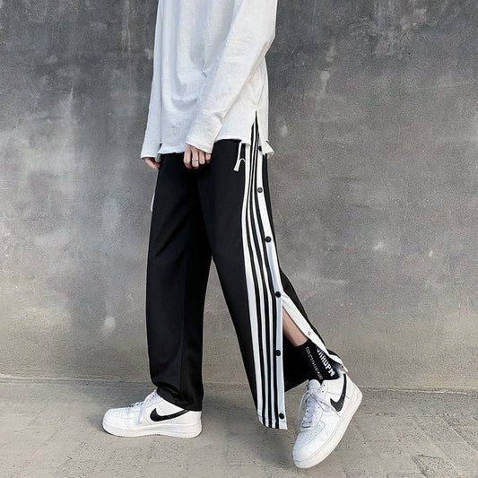 Button - up Men's Trendy Basketball Sports Pants - Sophinity