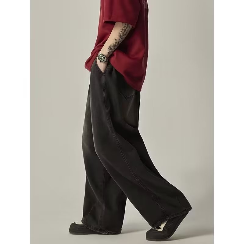 Jeans Japanese Style Large Size Loose Street
