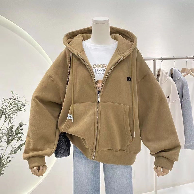 Women's Hooded Sweater Autumn And Winter Simplicity - Sophinity