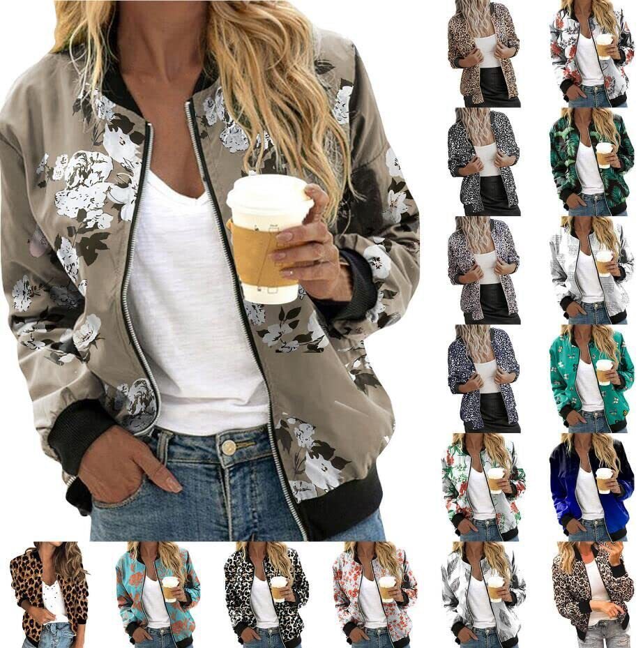 Women's Jacket Baseball Uniform 3D Printed Clothes - Sophinity