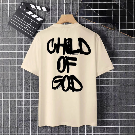Personality Letter Pattern Oversized T-shirt Men - Sophinity