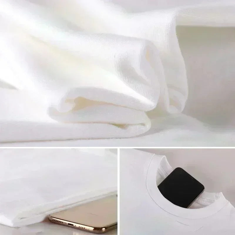 Personality Letter Pattern Oversized T-shirt Men - Sophinity