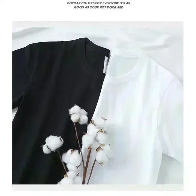 Personality Letter Pattern Oversized T-shirt Men - Sophinity
