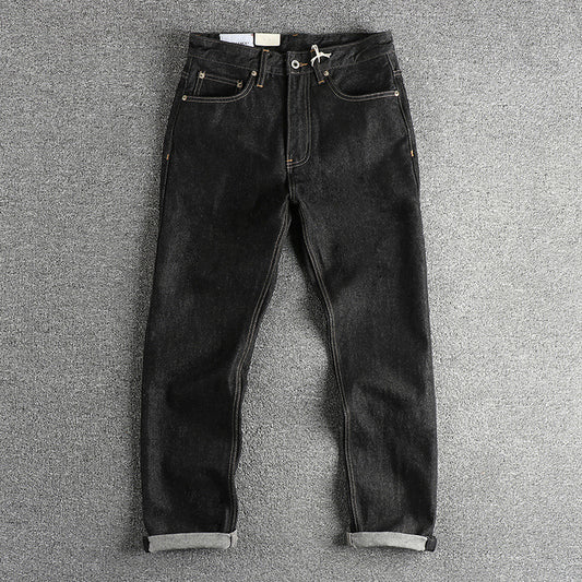 Fashion Personality Retro Black Jeans Men - Sophinity