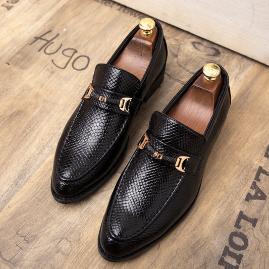 Men'S Shoes Red Hair Stylist Leather Shoes Men Wedding Shoes - Sophinity