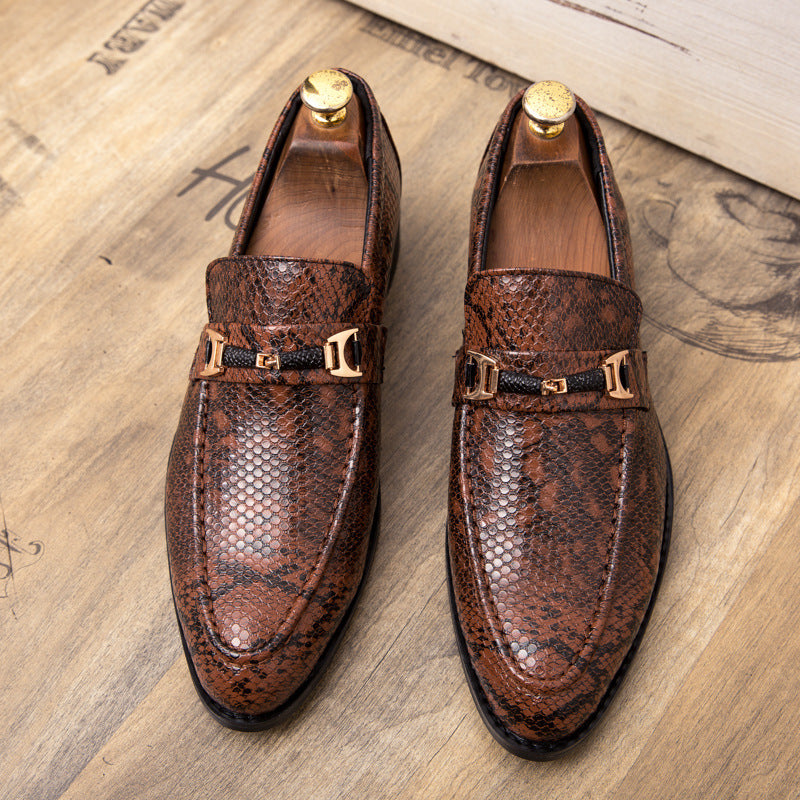 Men'S Shoes Red Hair Stylist Leather Shoes Men Wedding Shoes - Sophinity