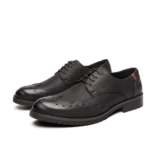 Soft leather pointed shoes men - Sophinity