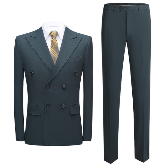 Men's Suit Korean-style Slim Fit Wedding Clothes Business Casual - Sophinity
