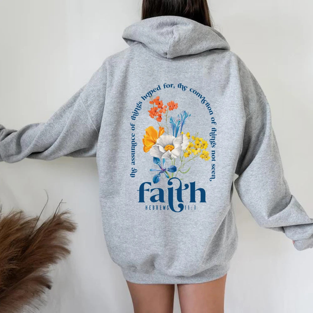 Aesthetic Christian Hoodies Bible Verse Hoodie Women - Sophinity