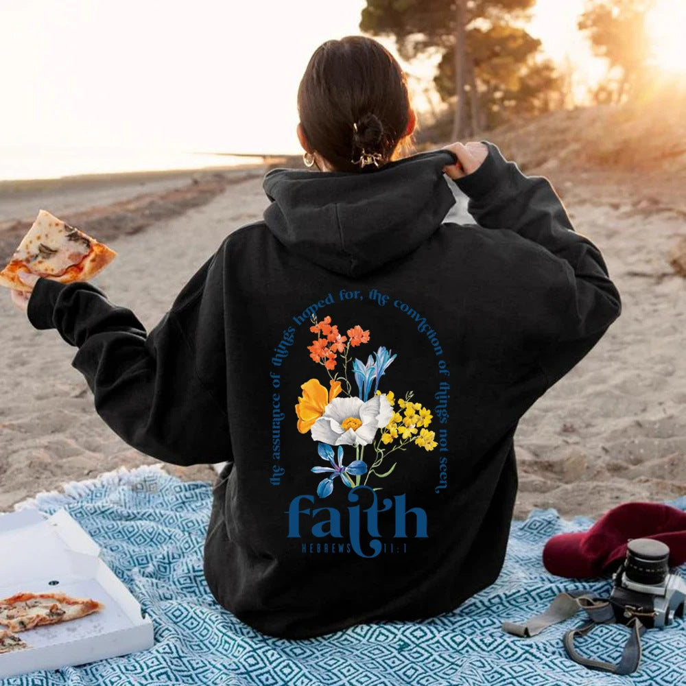 Aesthetic Christian Hoodies Bible Verse Hoodie Women - Sophinity