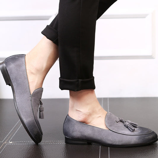 Pea shoes leather shoes for men - Sophinity