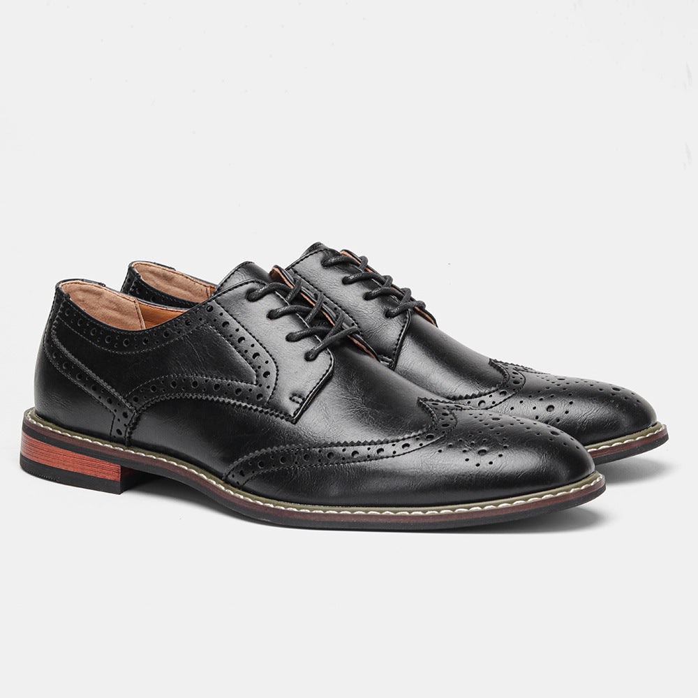 Classic Brogue Business Shoes Men - Sophinity