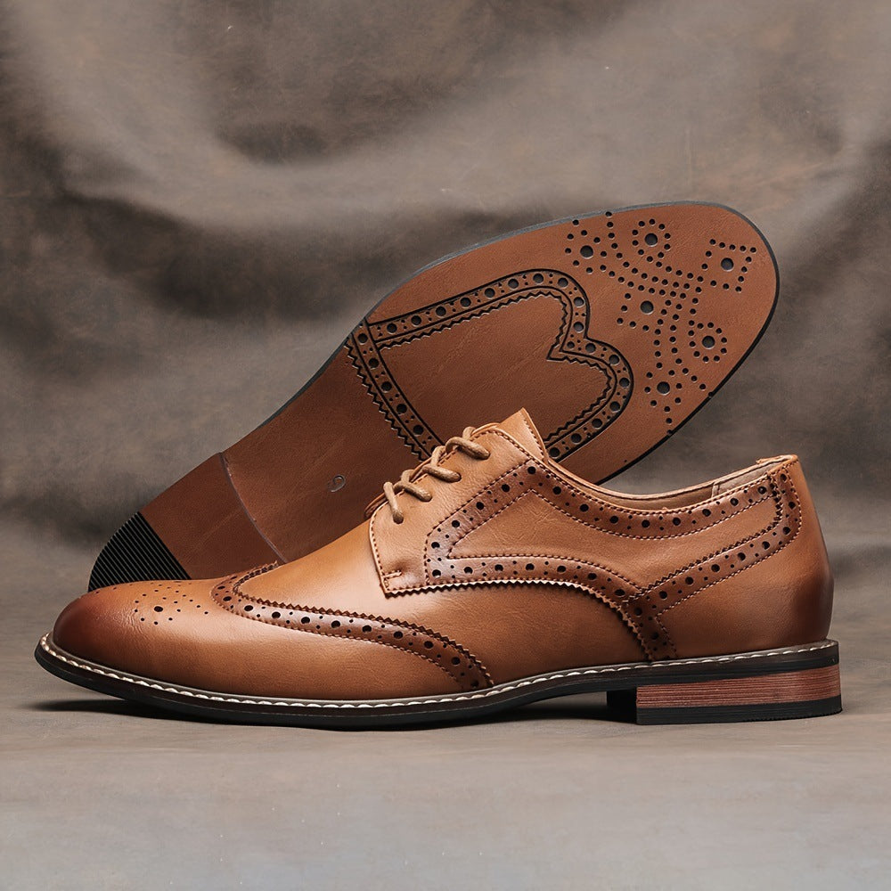 Classic Brogue Business Shoes Men - Sophinity
