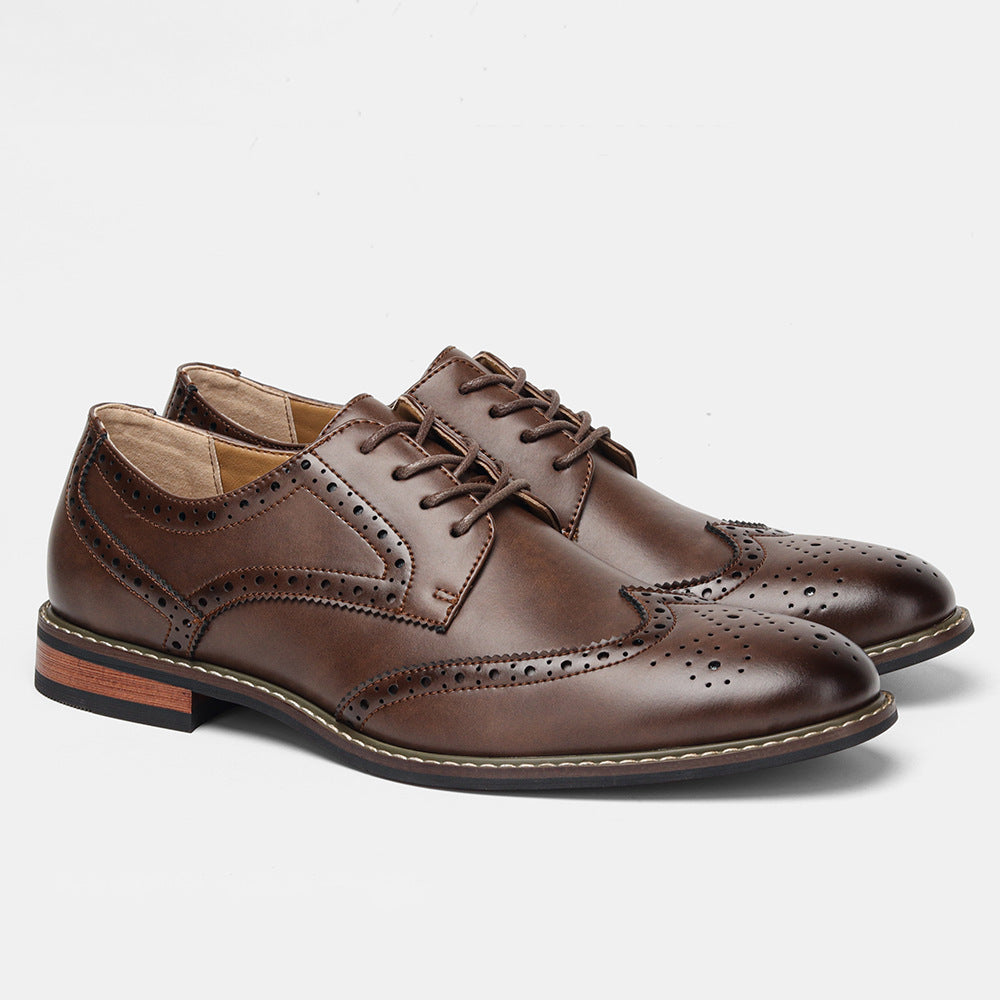 Classic Brogue Business Shoes Men - Sophinity