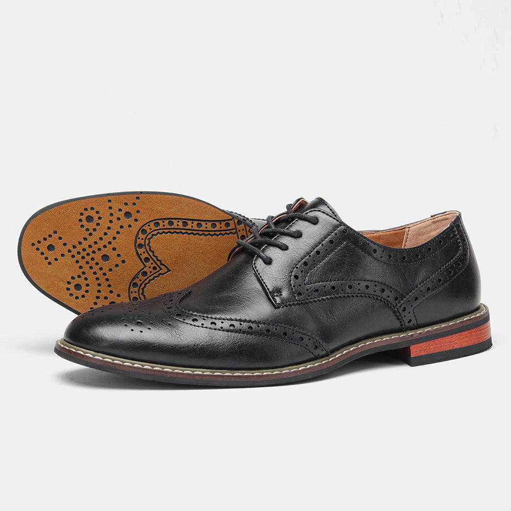 Classic Brogue Business Shoes Men - Sophinity