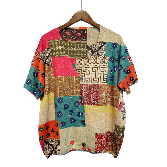 Loose Leopard Print Casual Women's Top - Sophinity