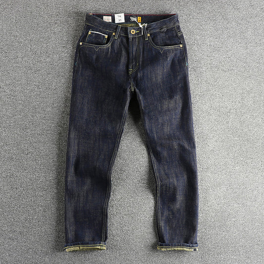 Colored Cotton Vintage Jeans Trousers For Men - Sophinity