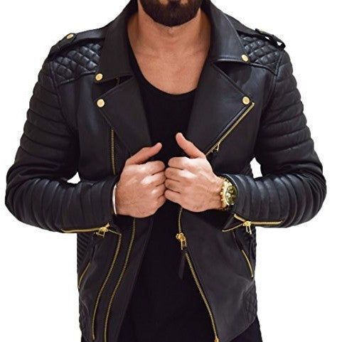 Thick Collar European And American Double Zipper Jacket - Sophinity