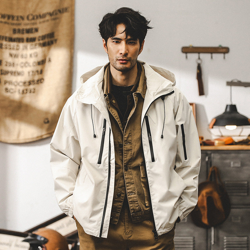 American Retro Outdoor Outdoor Jacket Coat Men - Sophinity