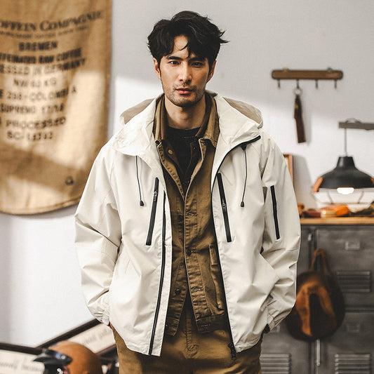 American Retro Outdoor Outdoor Jacket Coat Men - Sophinity