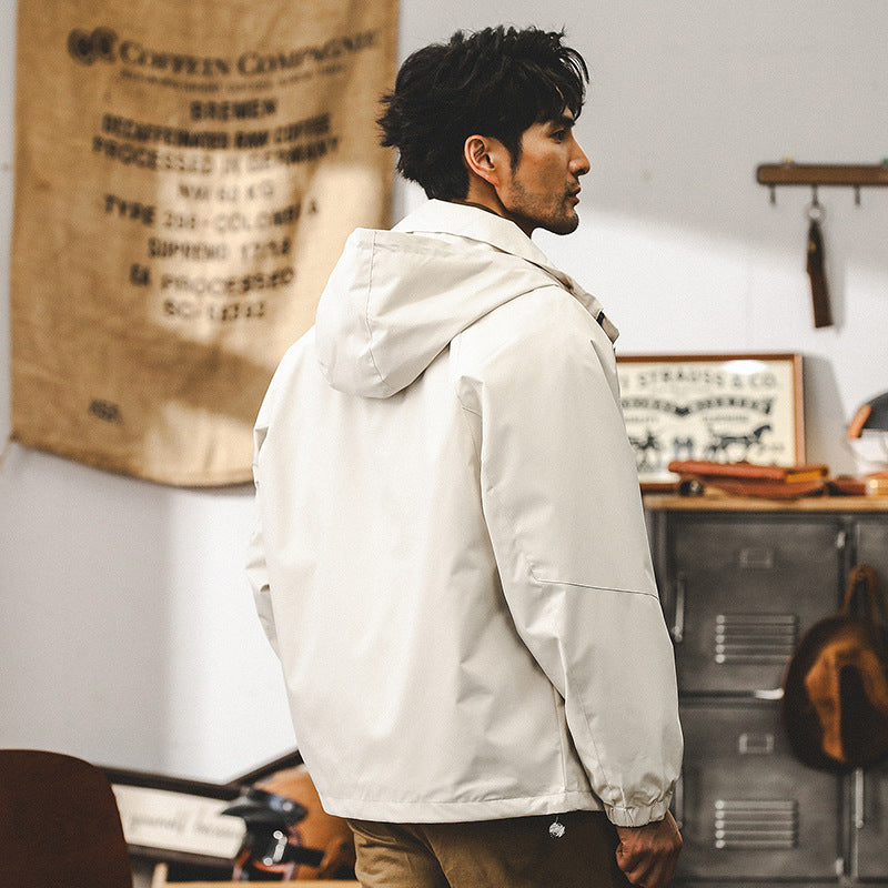 American Retro Outdoor Outdoor Jacket Coat Men - Sophinity