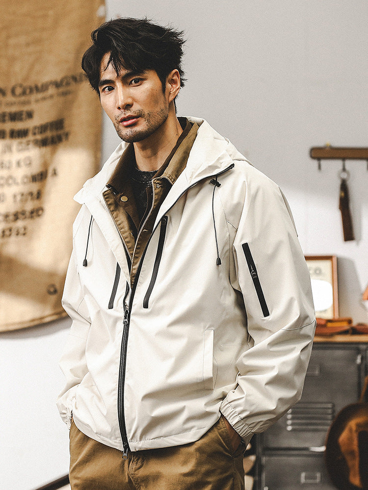 American Retro Outdoor Outdoor Jacket Coat Men - Sophinity