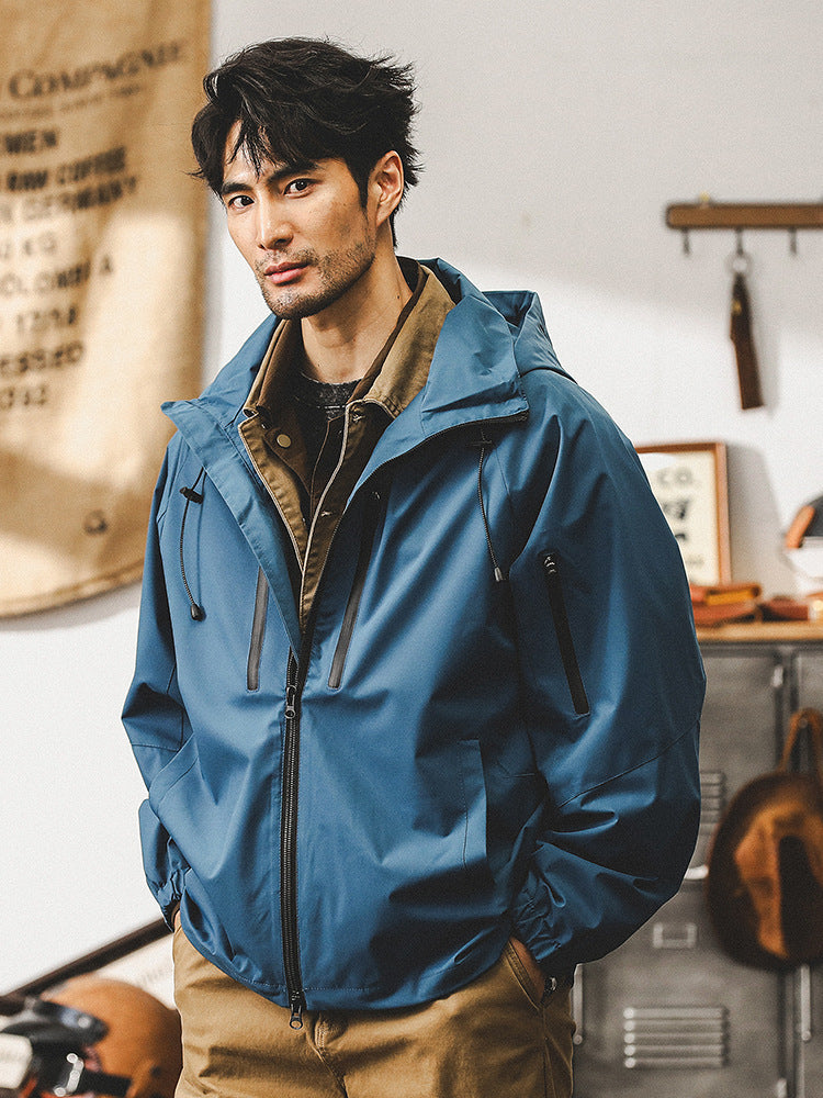 American Retro Outdoor Outdoor Jacket Coat Men - Sophinity