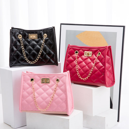 Mini Chain Shoulder Bags Rhombus Sewing Small Square Bags For Women - Sophinity