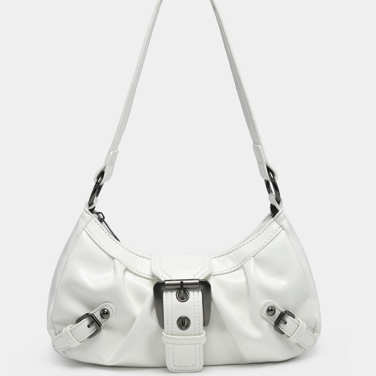 Women's Vintage Vintage Two-tone Leather Shoulder Bag - Sophinity