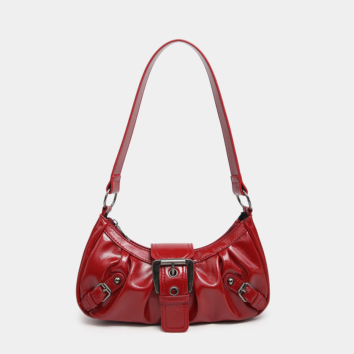 Women's Vintage Vintage Two-tone Leather Shoulder Bag - Sophinity