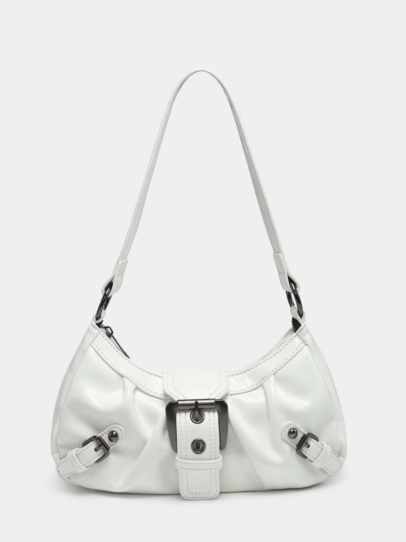 Women's Vintage Vintage Two-tone Leather Shoulder Bag - Sophinity