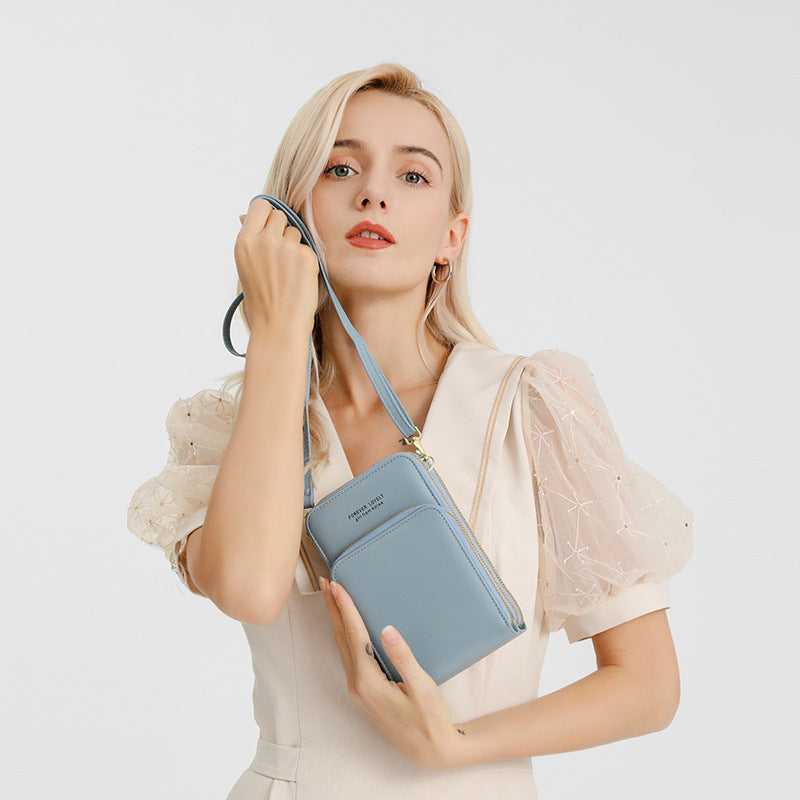 Crossbody Bag Women Tri-fold Pockets Phone Bags - Sophinity