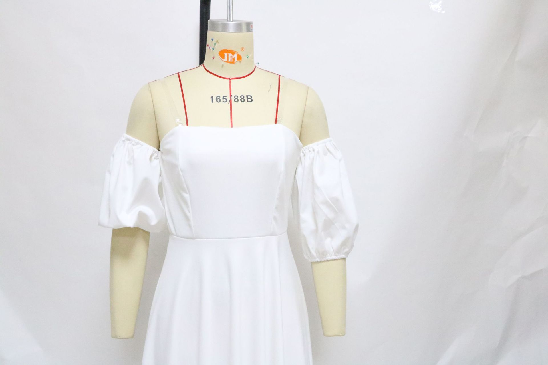 Commuter White One - shoulder Dress - Sophinity