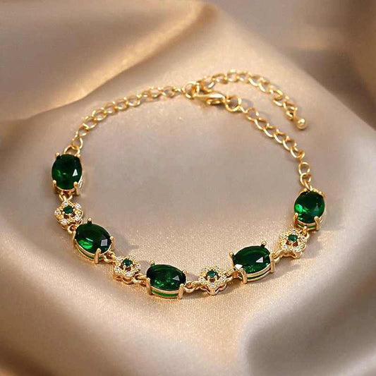 High - grade Design Exquisite Design Emerald Bracelet For Women - Sophinity