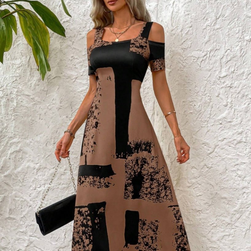 Summer Fashion Casual Short Sleeve Dress For Women - Sophinity