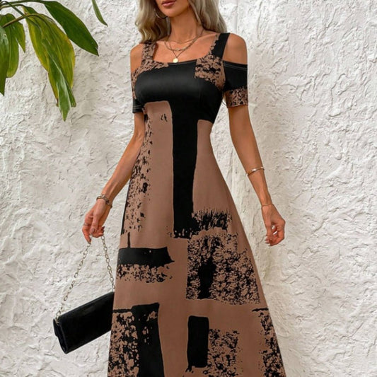 Summer Fashion Casual Short Sleeve Dress For Women - Sophinity