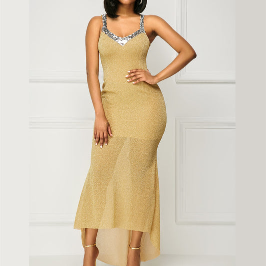 Women's Sequins Formal Dress Fashion - Sophinity