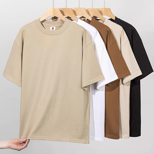 Loose Plus Size Short - sleeved T-shirt Round Neck Top - Sophinity