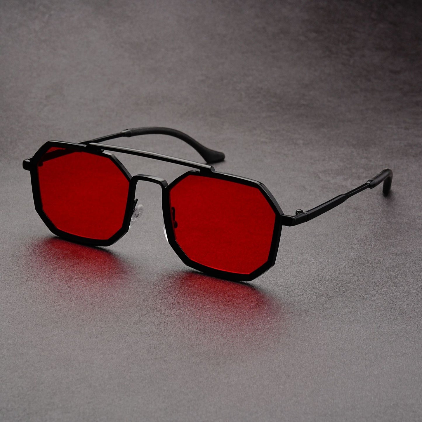 European And American Saibo Future Punk Double Beam Sunglasses - Sophinity