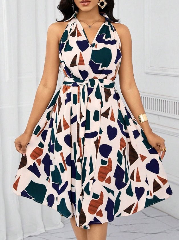 Casual Women's Dress For Summer Vacation - Sophinity