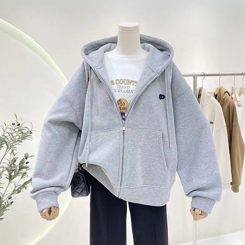 Women's Hooded Sweater Autumn And Winter Simplicity - Sophinity