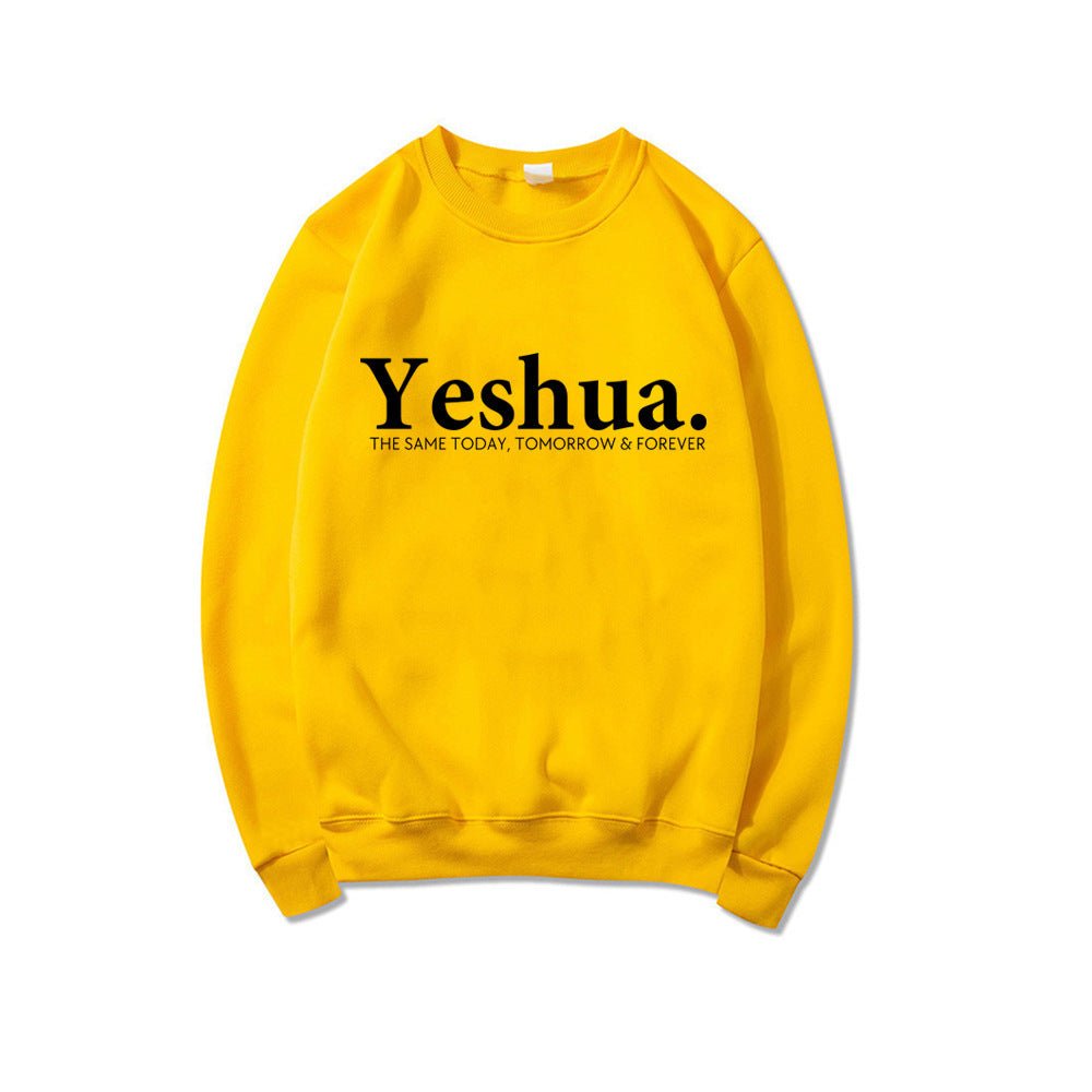 Vintage Yeshua Christian Sweatshirt Christian Apparel Faith - Sophinity